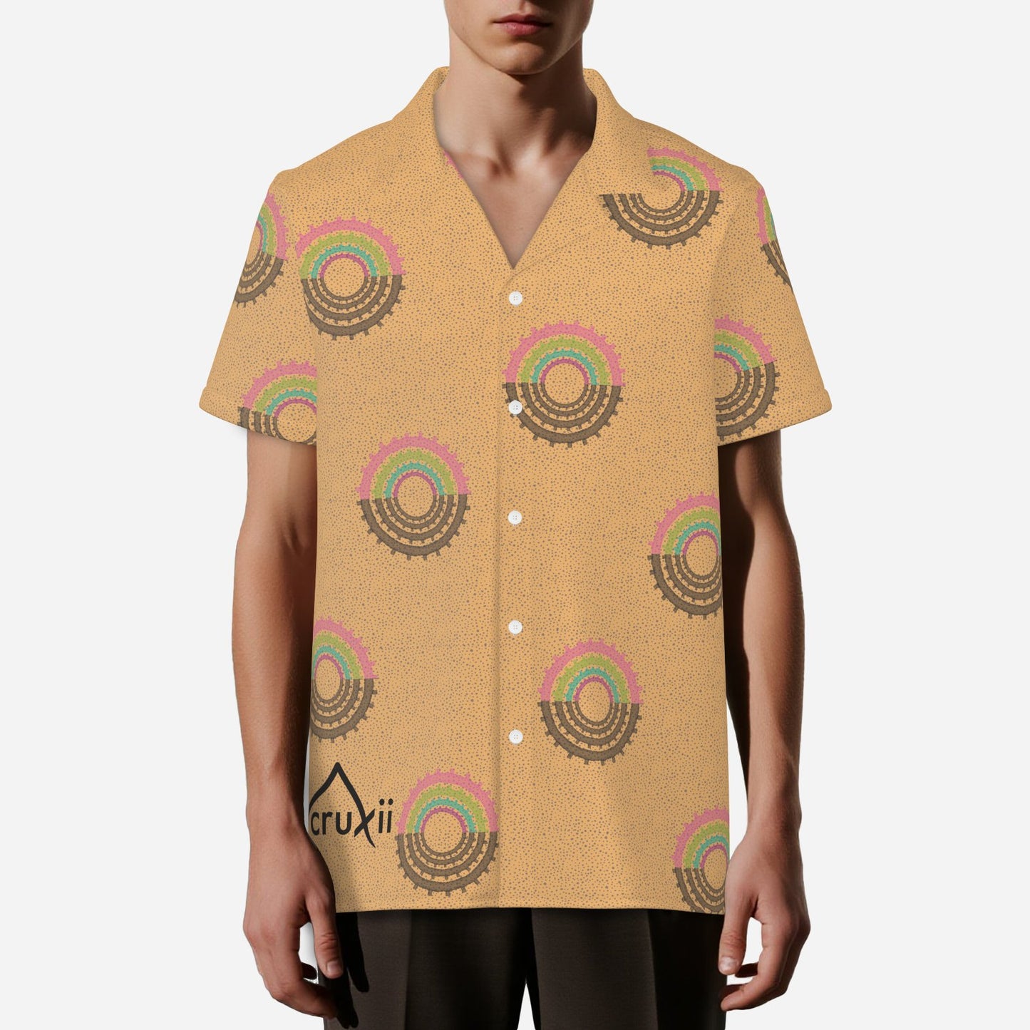 Ride for Pride Men's Casual Button Up