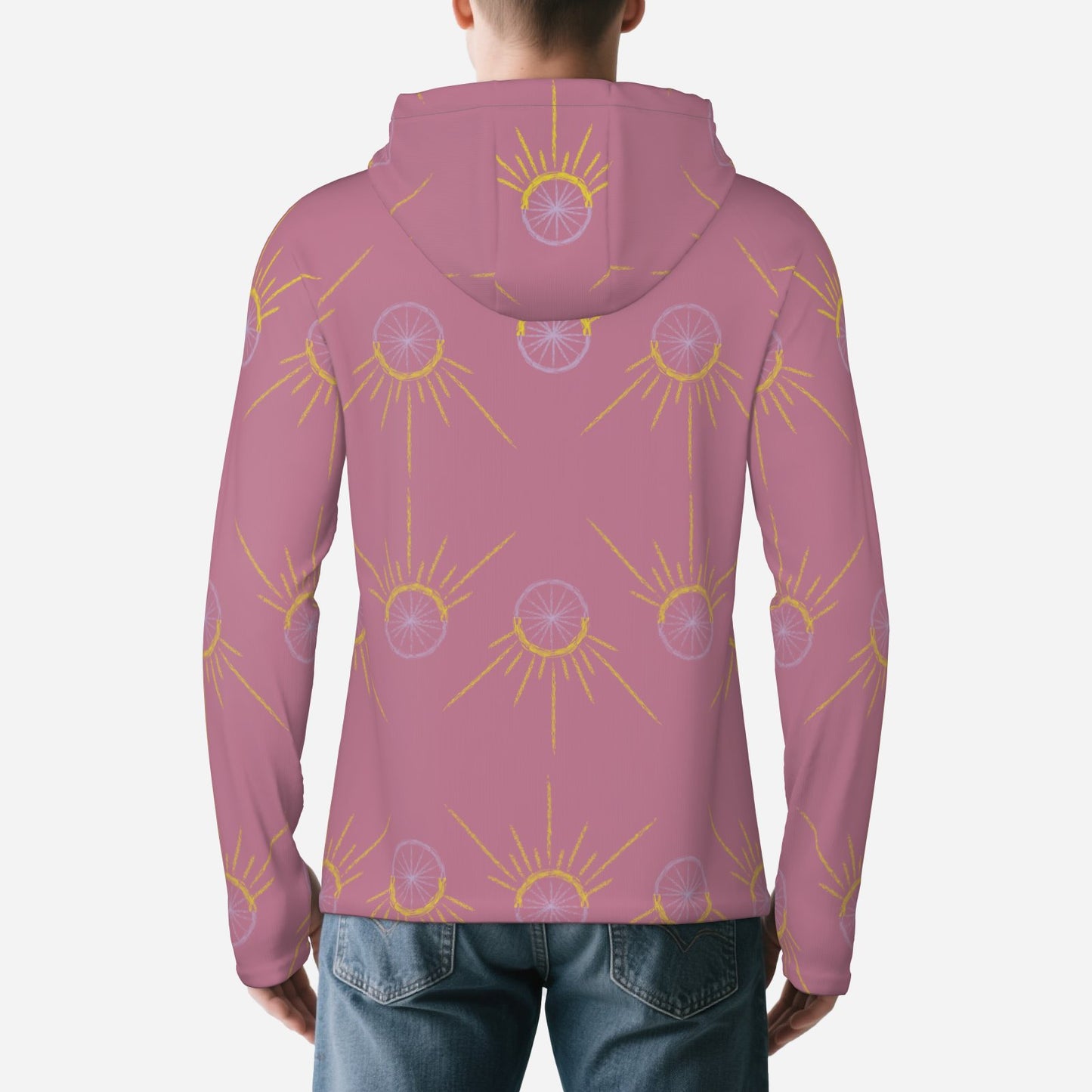 Sunny Spin Men's Sun Hoodie UPF50+