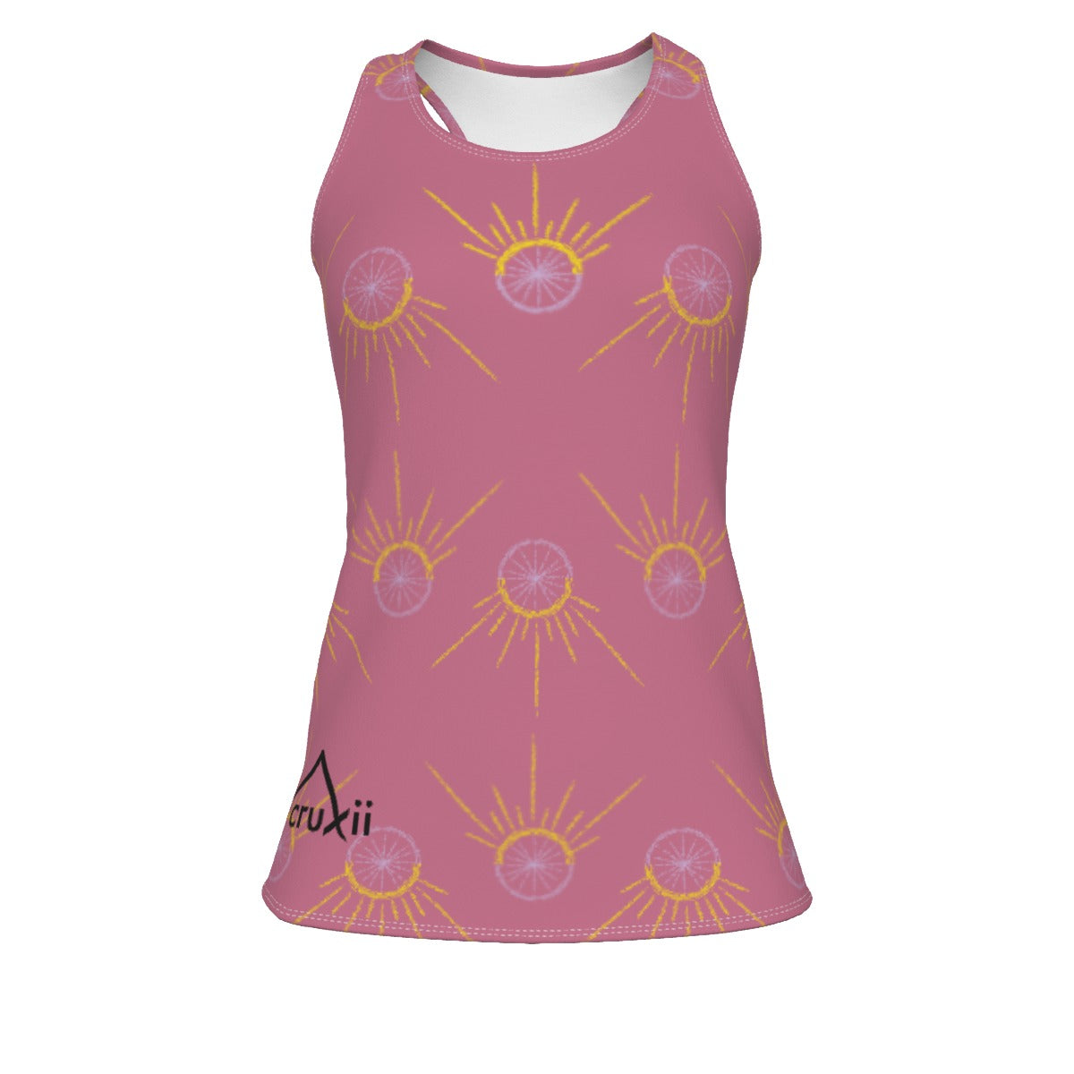 Sunny Spin Women's Racerback Tank Top