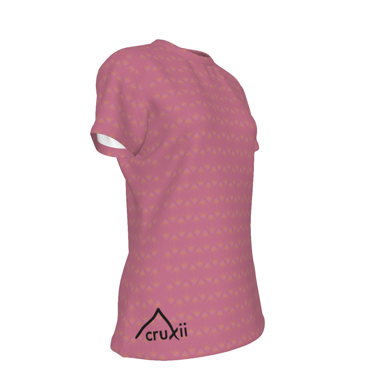 Sunny Spin Microprint Women's Cotton T-Shirt