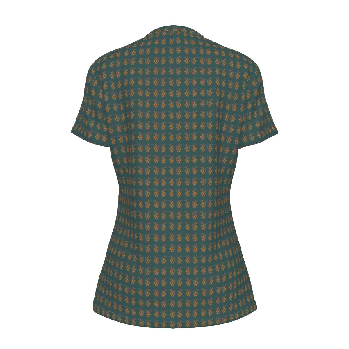 Oh Deer! Microprint Women's Cotton T-Shirt