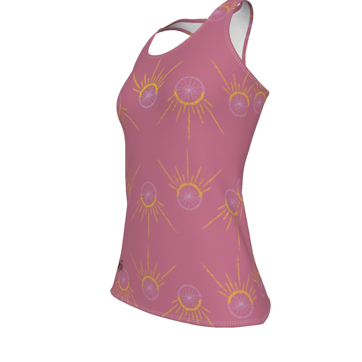 Sunny Spin Women's Racerback Tank Top