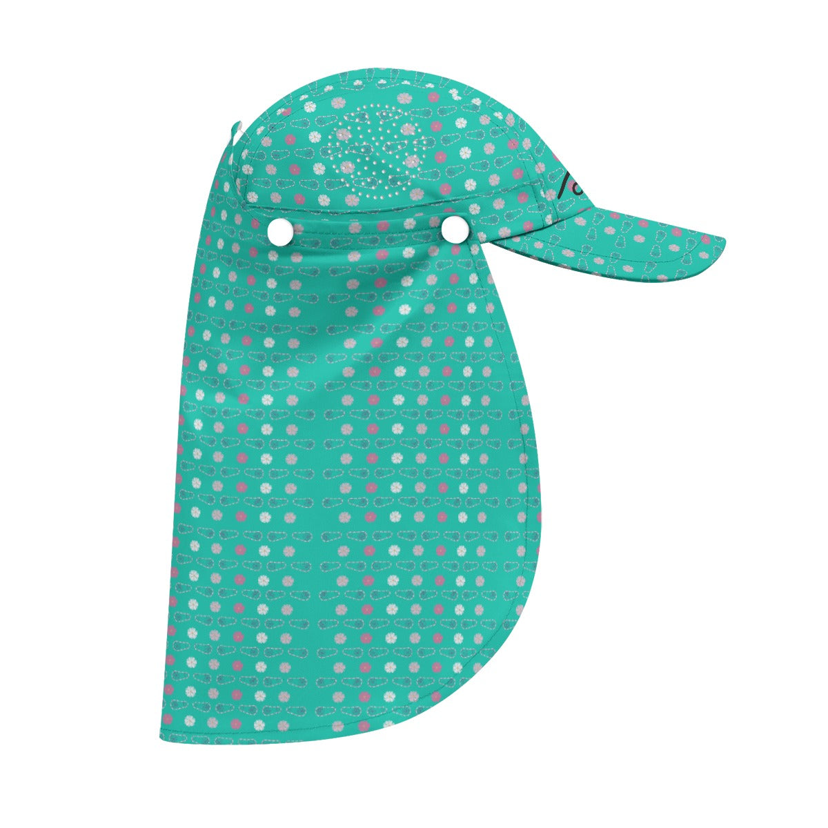 Daisy Chain Sun Hat With Removable Neck Cover